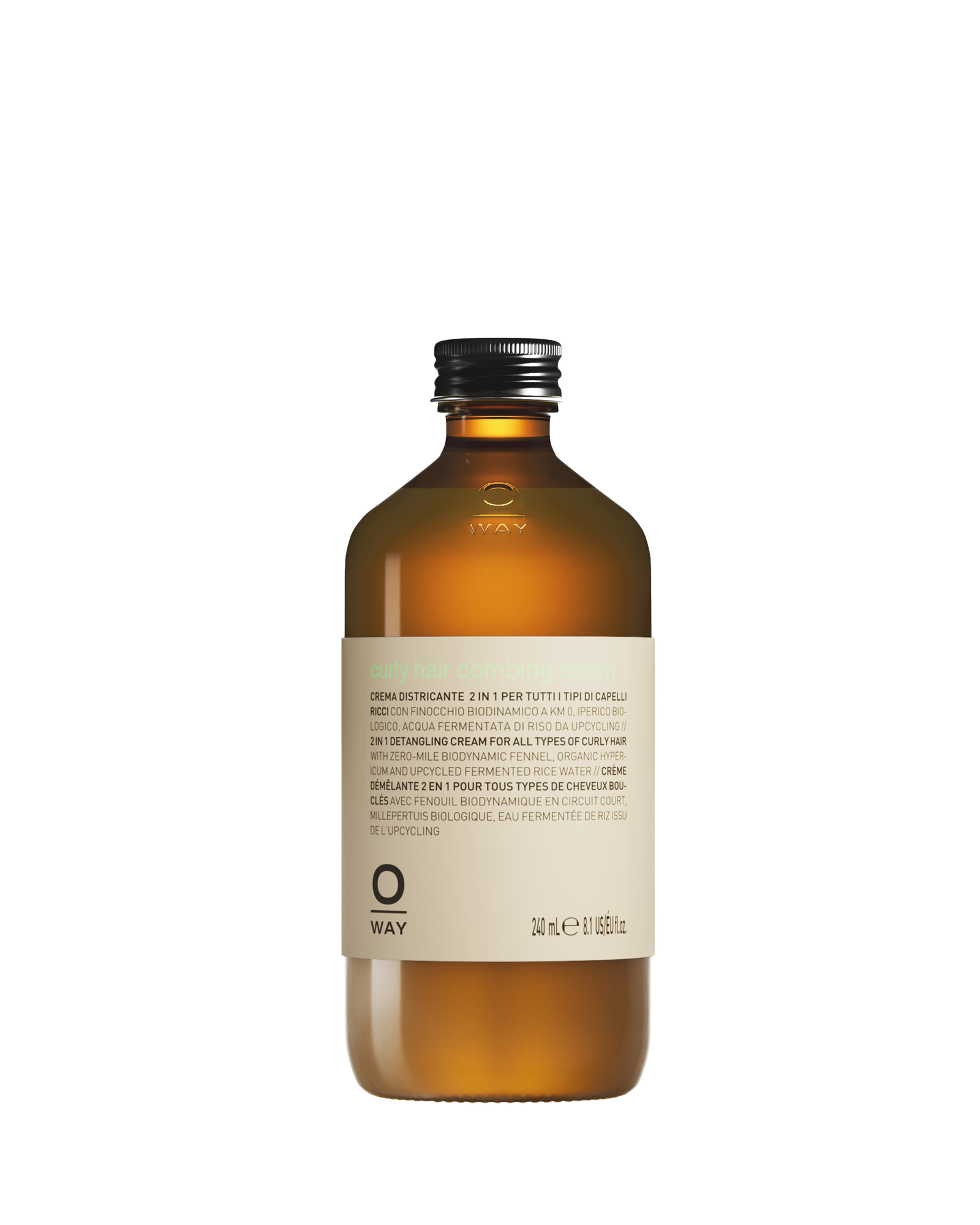 OWAY Curly Hair Combing Cream — detangling krém pre kučery