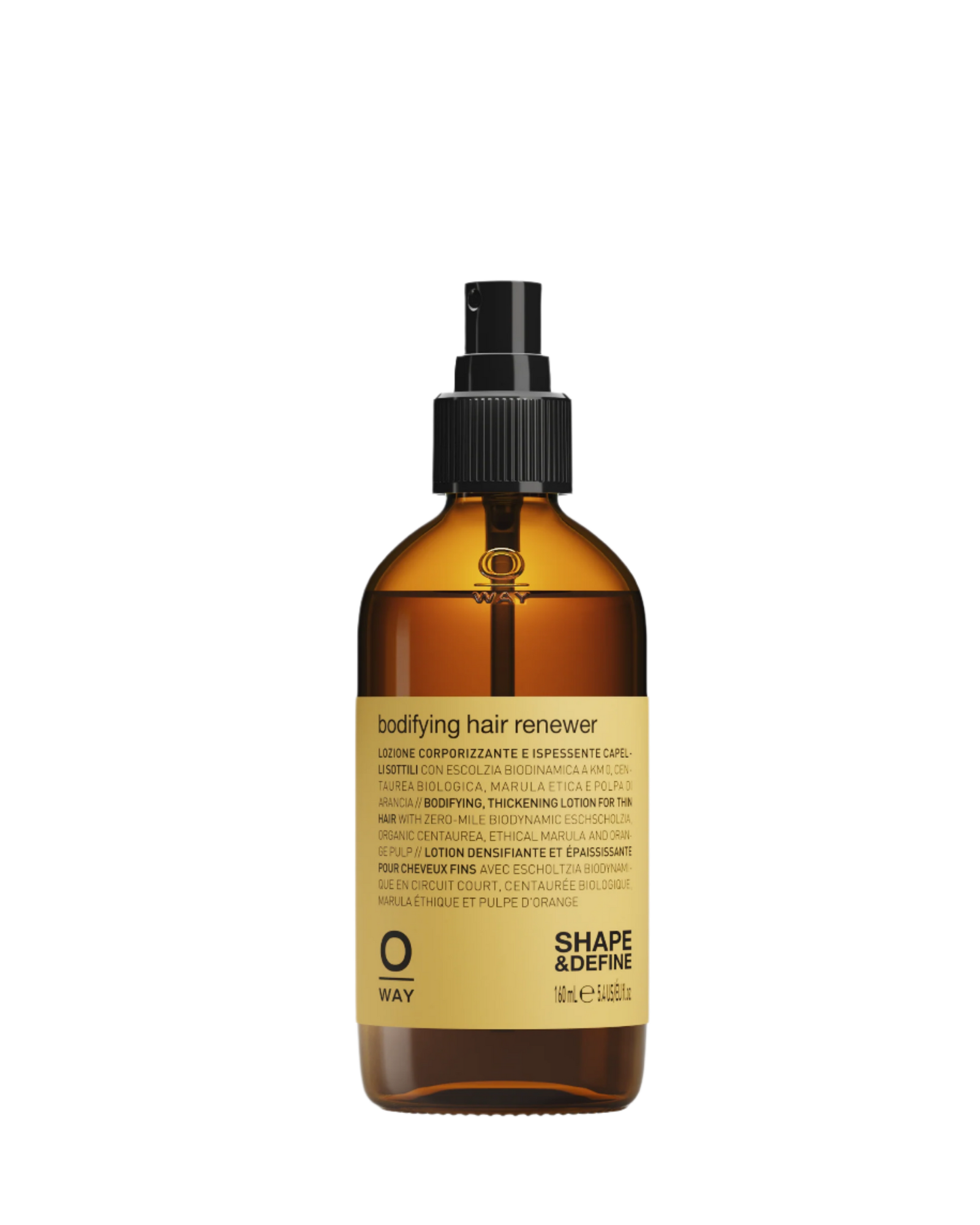 OWAY Bodifying Hair Renewer — zhusťujúca stylingová báza