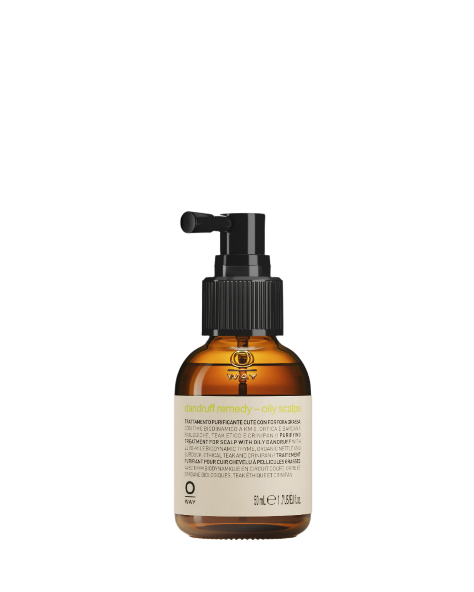 OWAY Dandruff Remedy Oily — kúra proti mastným lupinám